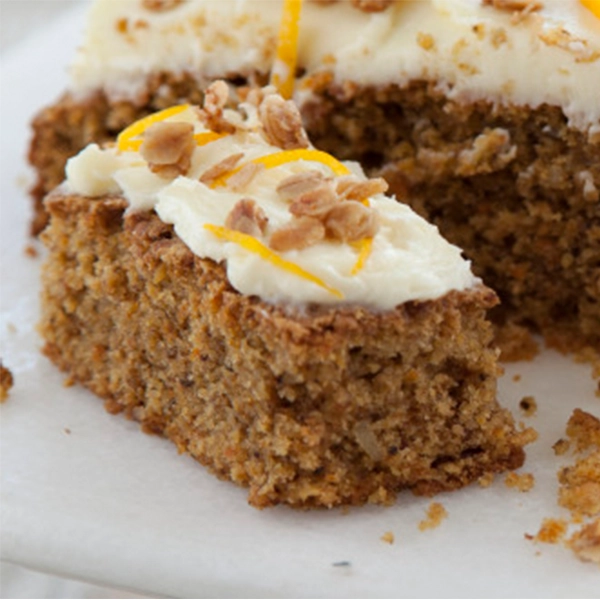 Carrot and Oat Bran Cake